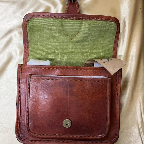 NWT Aaron Leather Goods 1pc bag - Picture 3 of 6